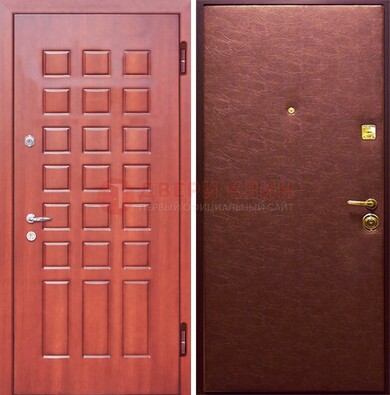 Входная дверь с МДФ и винилискожей ДМ-178 для офиса в Орле