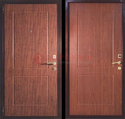Фрезированная металлическая дверь с МДФ ДМ-182 в Орле