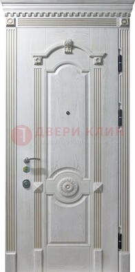 Белая дверь с МДФ ДМ-525 в Орле