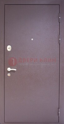 Сиреневая стальная дверь с нитроэмалью ДН-4 в Орле