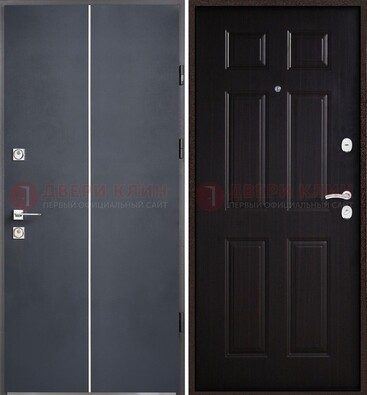 Железная дверь с порошковым покрытием Медный антик и терморазрывом ДП-211 в Орле