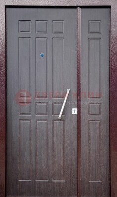 Коричневая тамбурная дверь ДТМ-30 в Орле