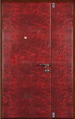 Красная тамбурная дверь ДТМ-33 в Орле