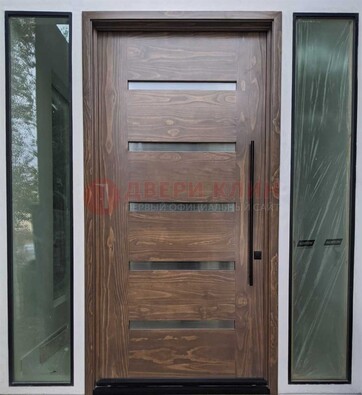 Железная дверь с виноритом и фрамугами ДВТ-189 в Орле