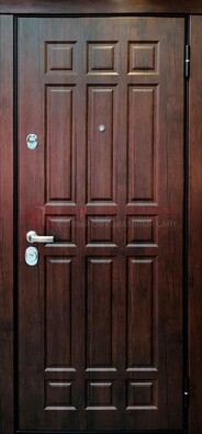 Темная стальная дверь с виноритом ДВТ-45 в Орле