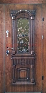 Входная дверь Дверь с виноритом снаружи и МДФ внутри ДВТ-73 в Краснодаре