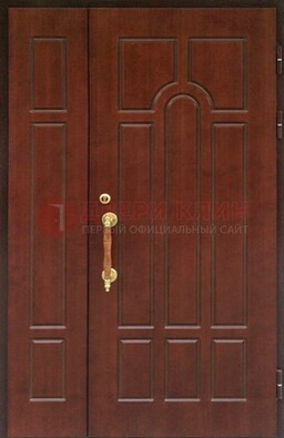 Стальная полуторная дверь для частного дома ПЛ-13 в Орле